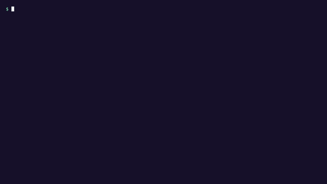 ClipSlots terminal demo — clipslots help, status, list, lock, undo